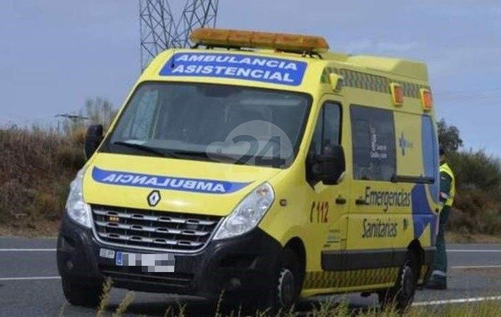 Fallece un motorista en una colisión con otros dos vehículos a la altura de Nava de Béjar
