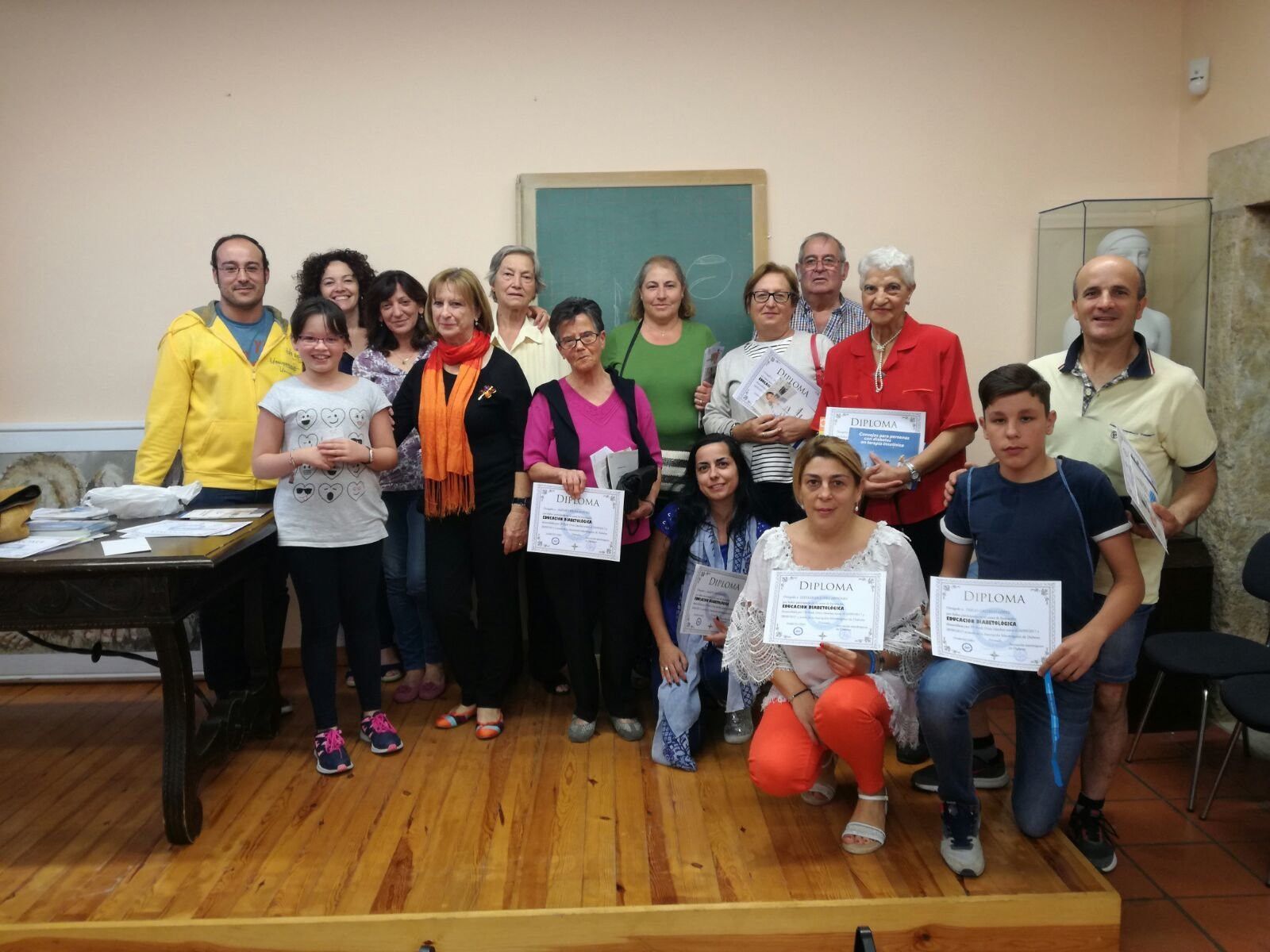 Clausurada la segunda edición del curso de la Asociación Mirobrigense de Diabetes