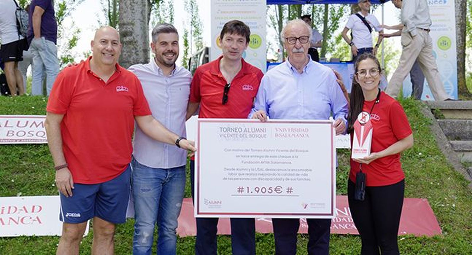La Universidad de Salamanca presenta la X edición del Torneo Alumni Vicente del Bosque