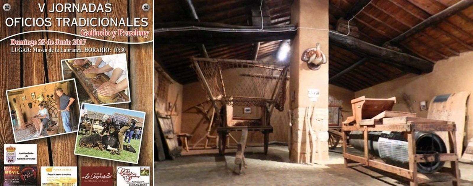 Galindo y Perahuy revive el Día de los Oficios Tradicionales