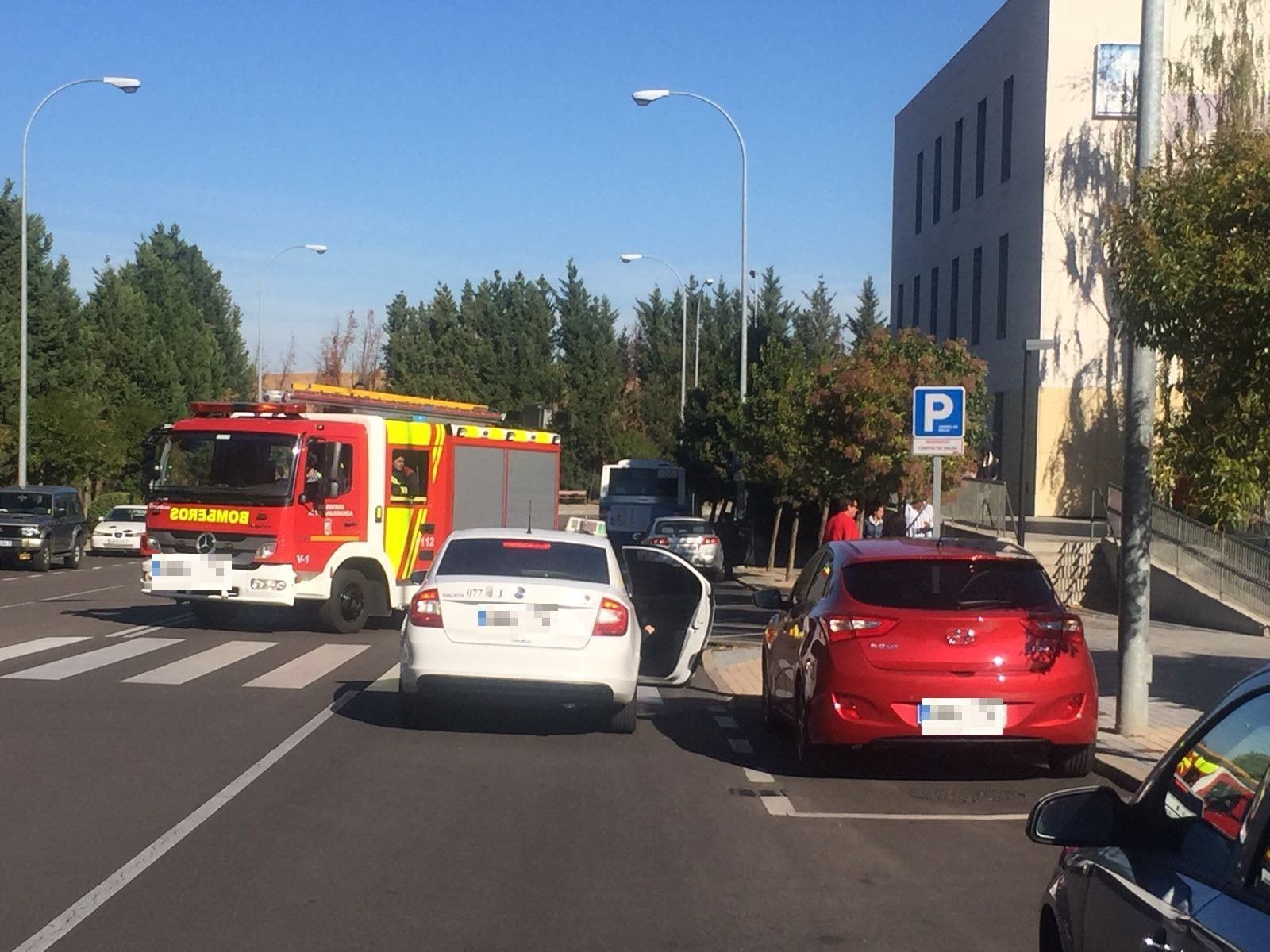 Susto en el Centro de Salud de Capuchinos por un incendio en la sala de preparación al parto
