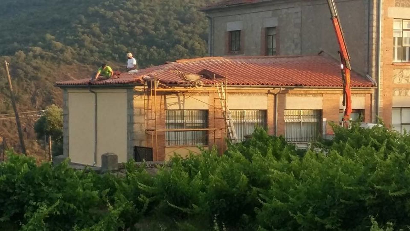 La guardería de San Esteban luce ya nuevo tejado