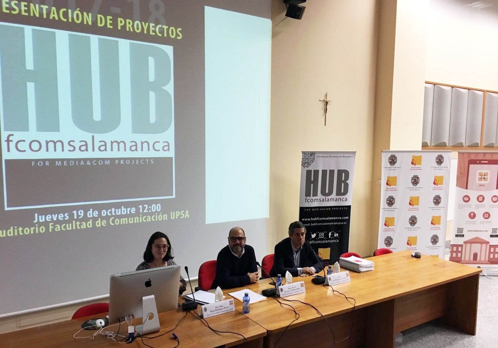 La Facultad de Comunicación de la UPSA presenta su 'HUB'