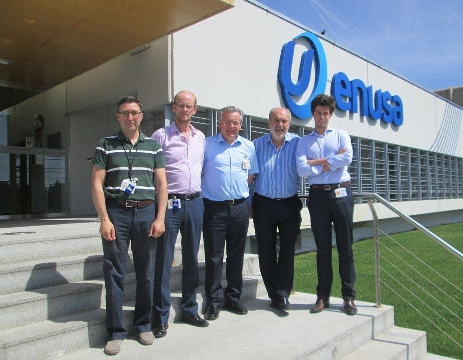 Visita de Javier Dies a Enusa