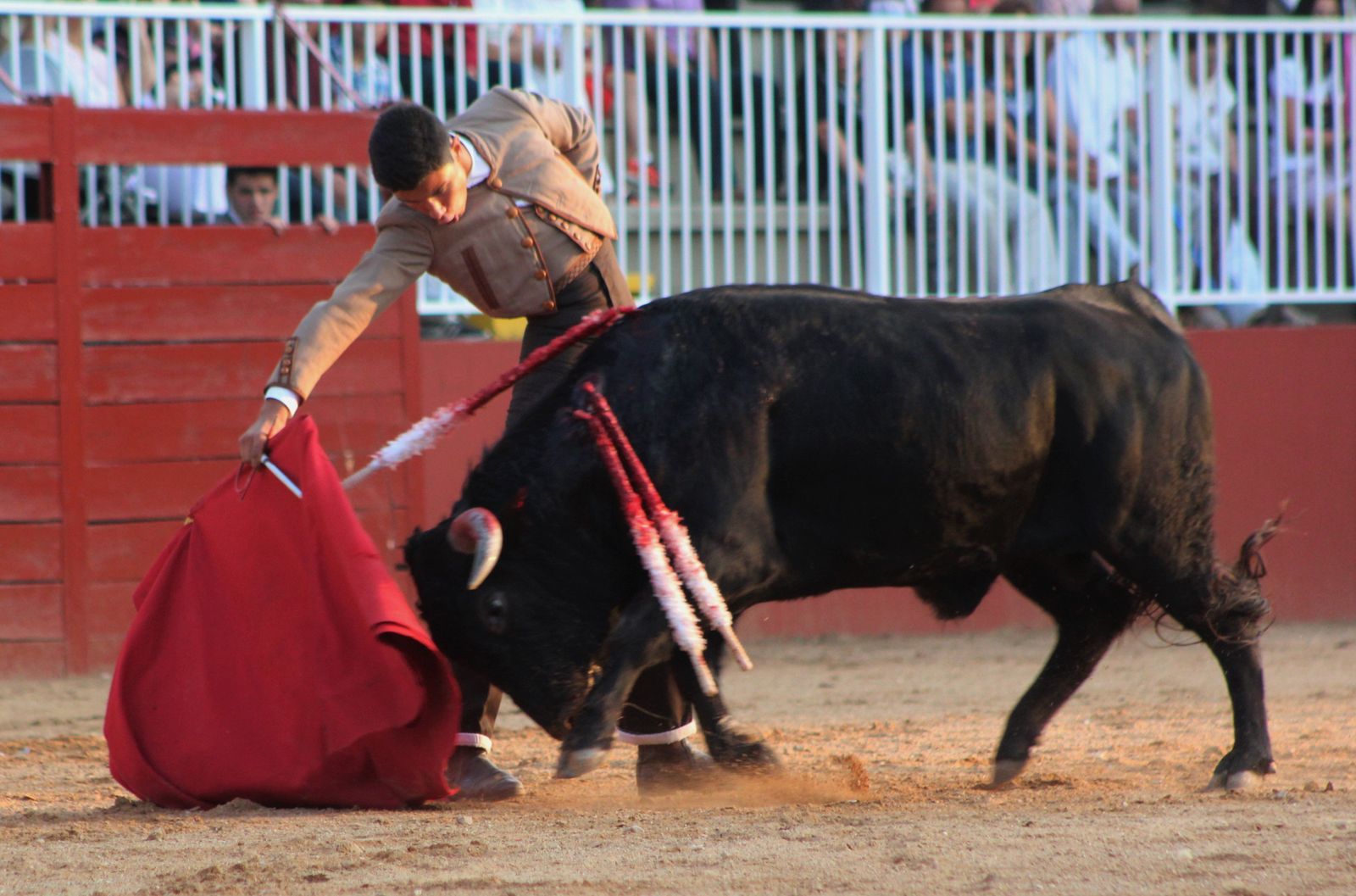 Pablo Jaramillo corta una oreja en la primera clase práctica de Salamaq17