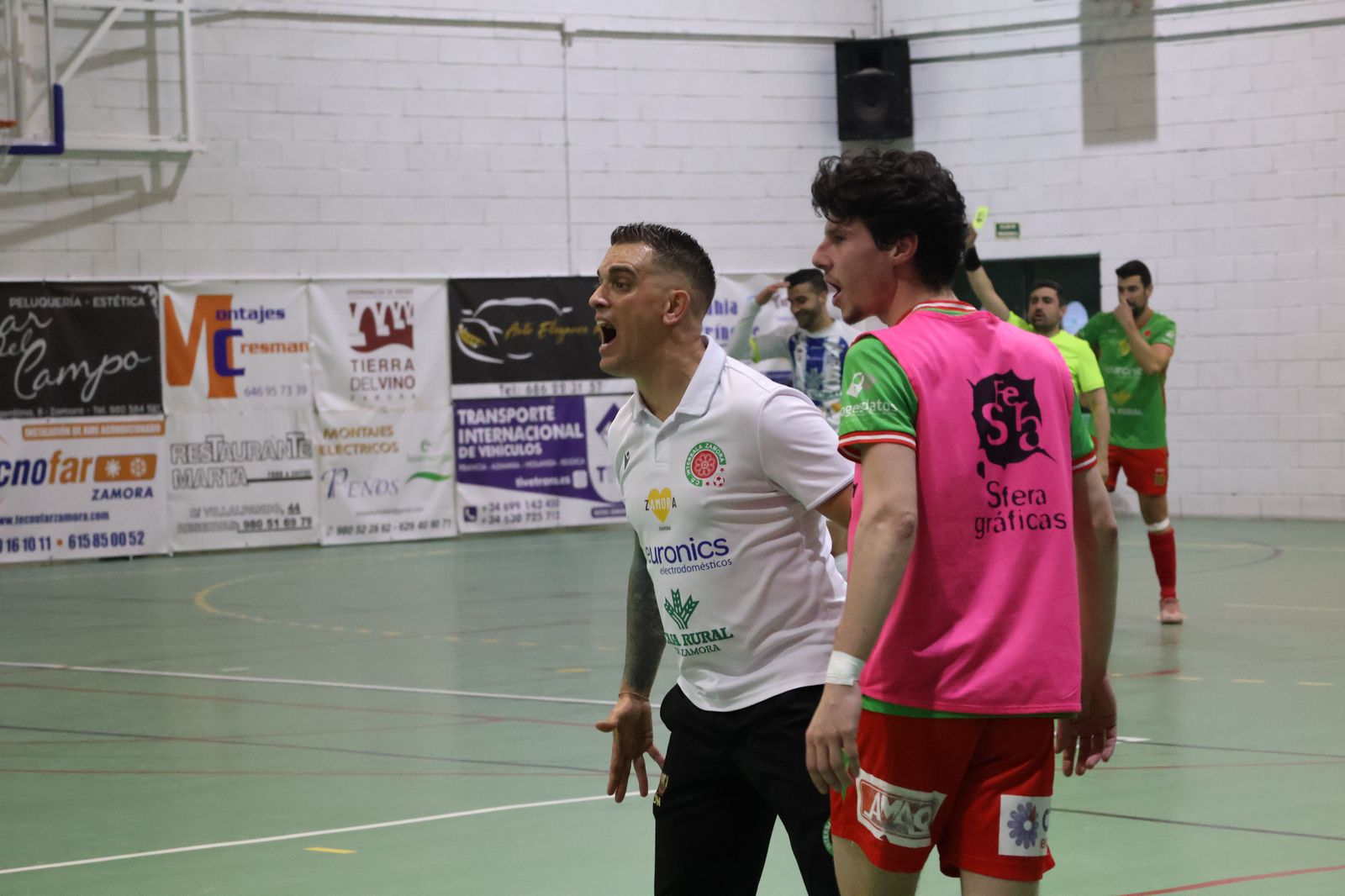 Chema Sánchez, durante un partido con InterSala esta temporada