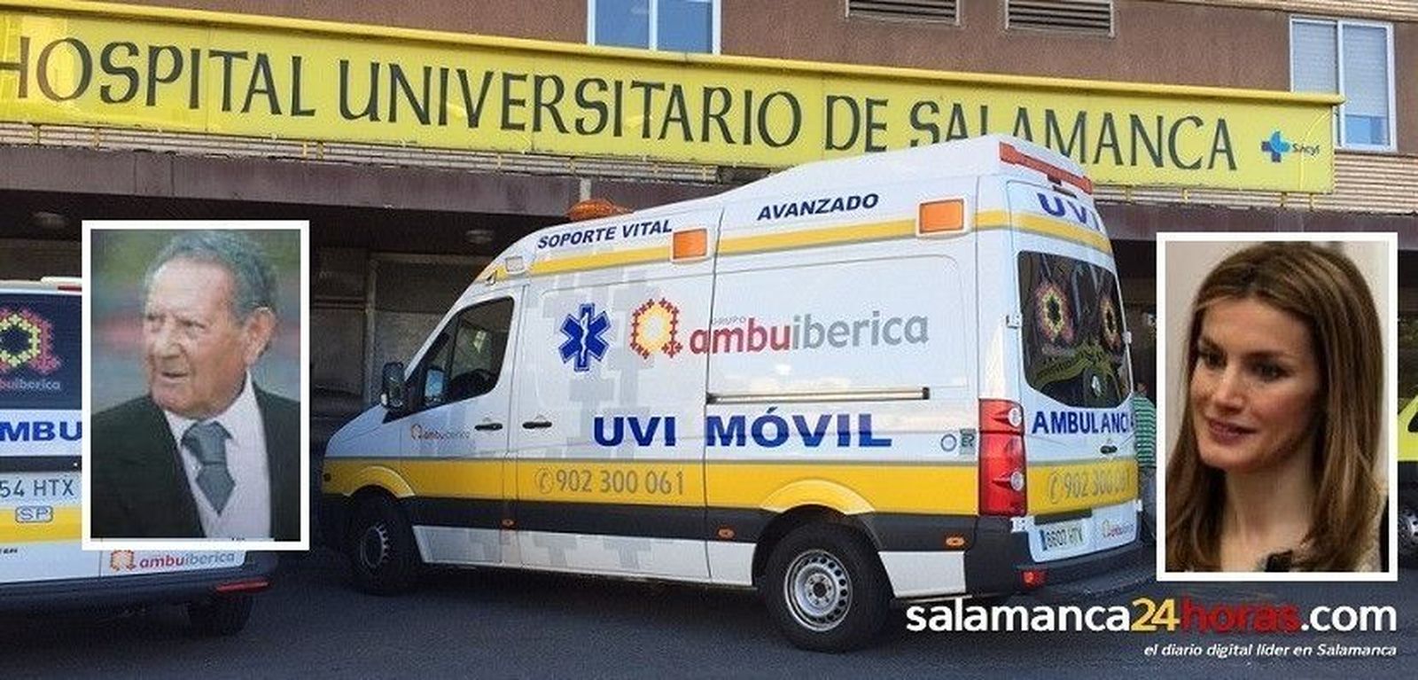 Fallece el abuelo materno de la reina tras dos días ingresado en el hospital Clínico