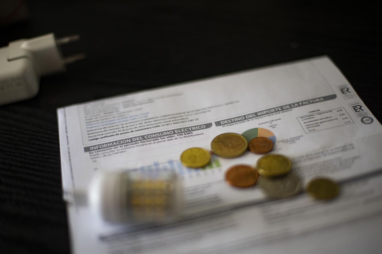 Precio de la luz. Archivo.