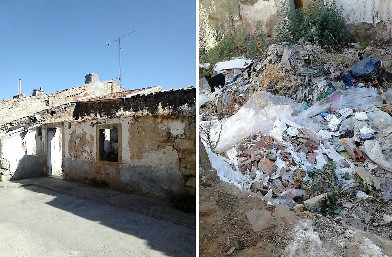 El PP pide intervenciones sobre las ruinas del Arrabal del Puente por ser focos de insalubridad