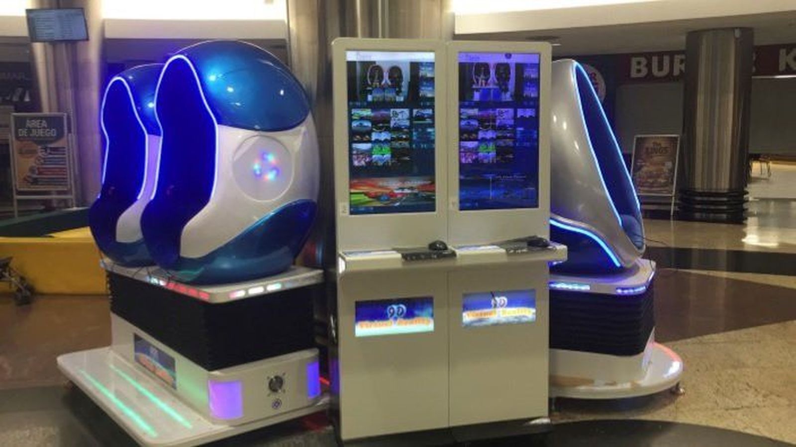 Vialia cuenta con la primera máquina de realidad virtual 9D en Salamanca