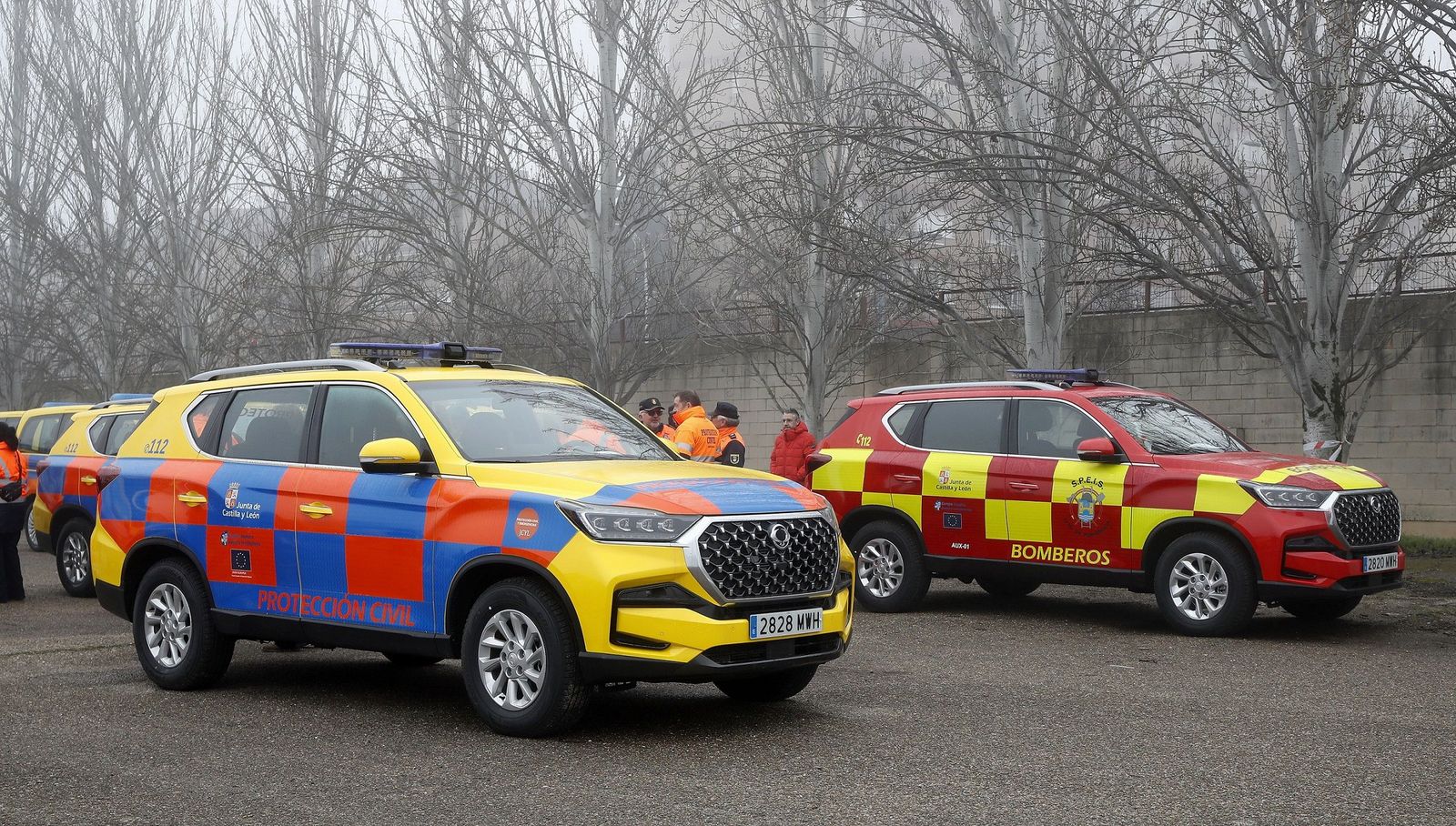 Protección Civil. Foto de archivo