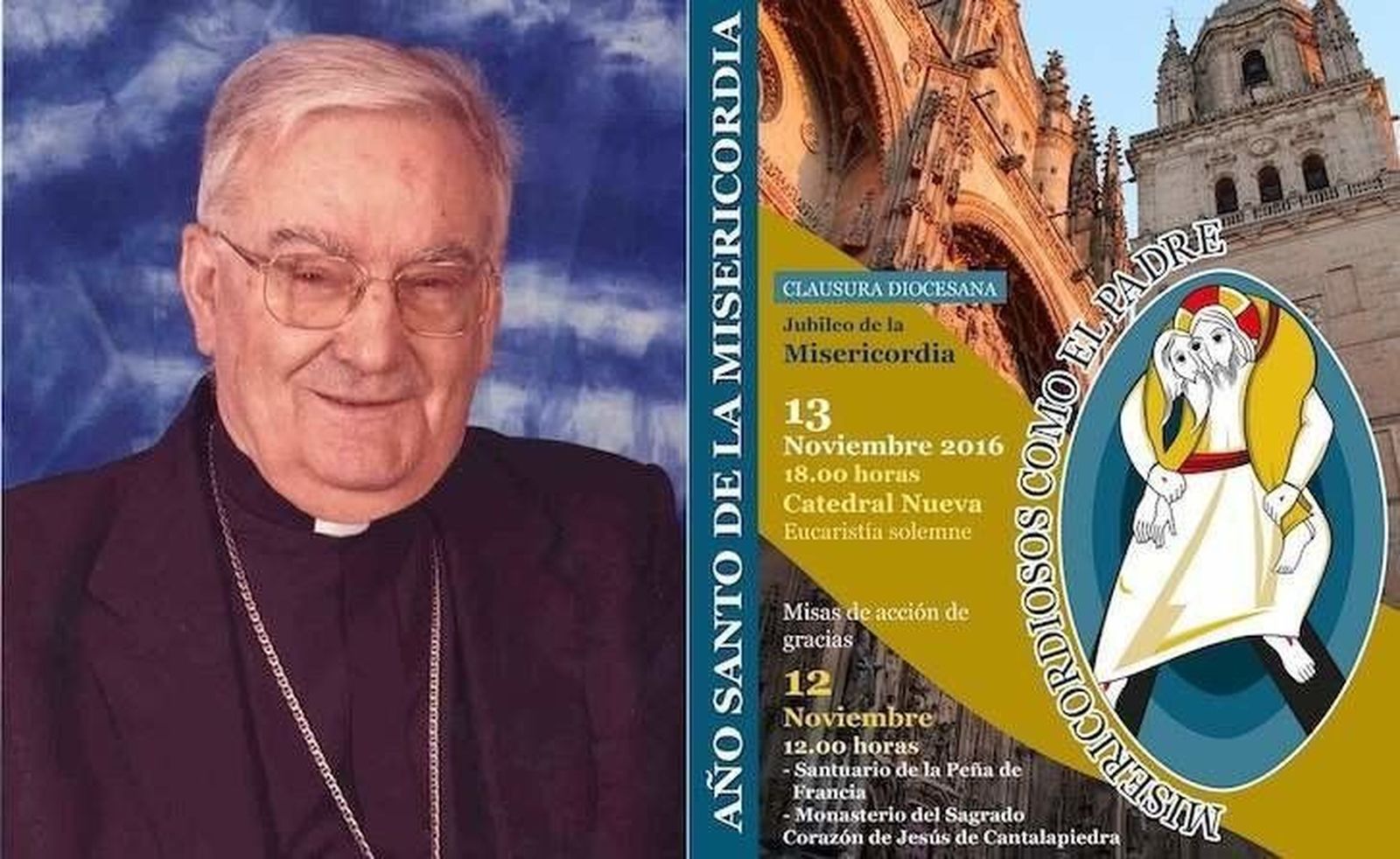 El obispo emérito de Sigüenza preside la misa de acción de gracias en el Santuario de la Peña de Francia