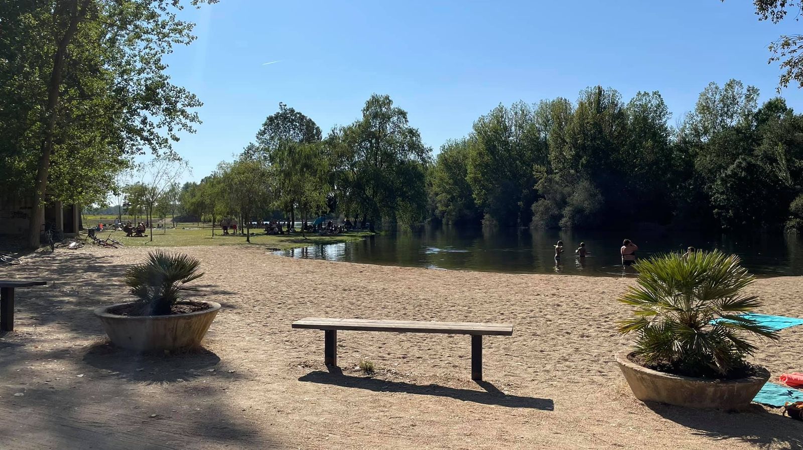Playa fluvial La Tablada de Santibáñez de Tera