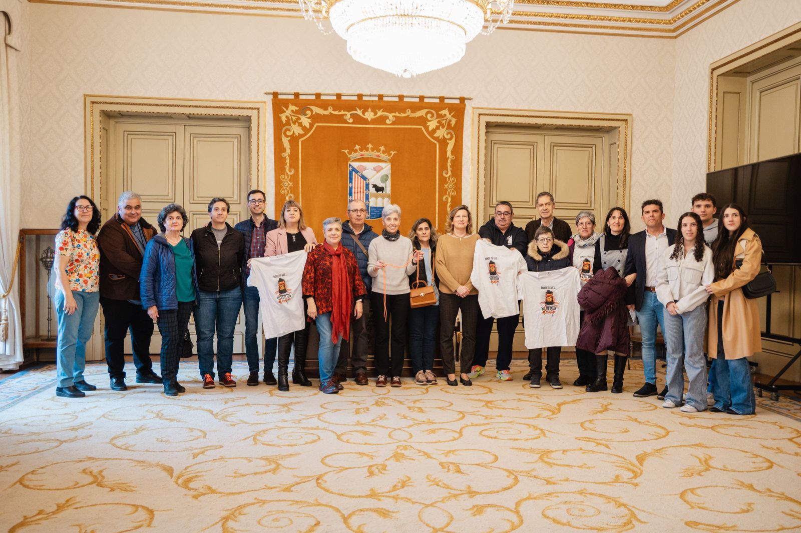 Salamanca se une al Día Mundial de la Espondiloartritis Axial con una campaña de concienciación sobre el reto del día a día. Foto: PSOE Ayto Salamanca