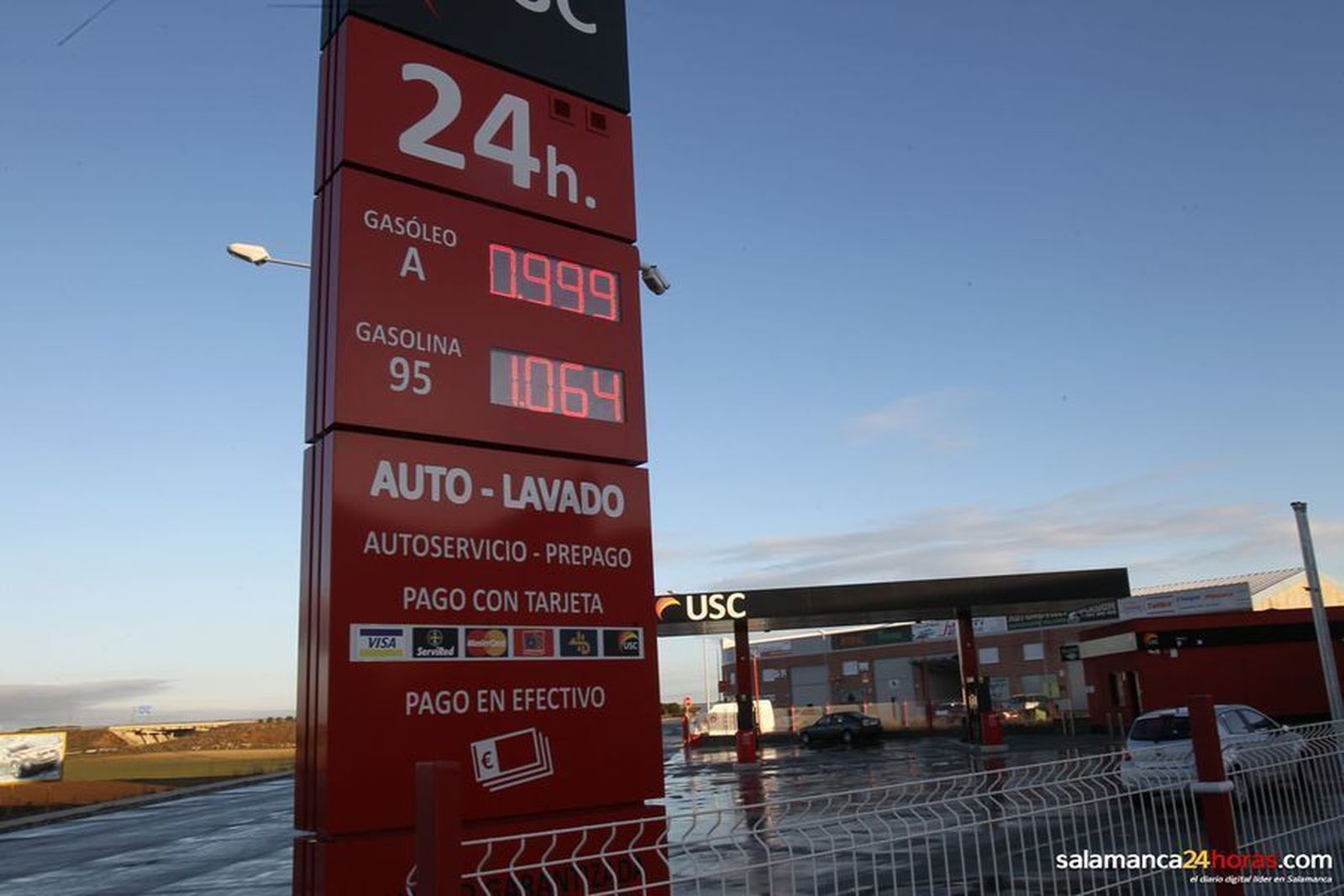 Diésel por debajo del euro en Gasolinera USC del Polígono de Los Villares