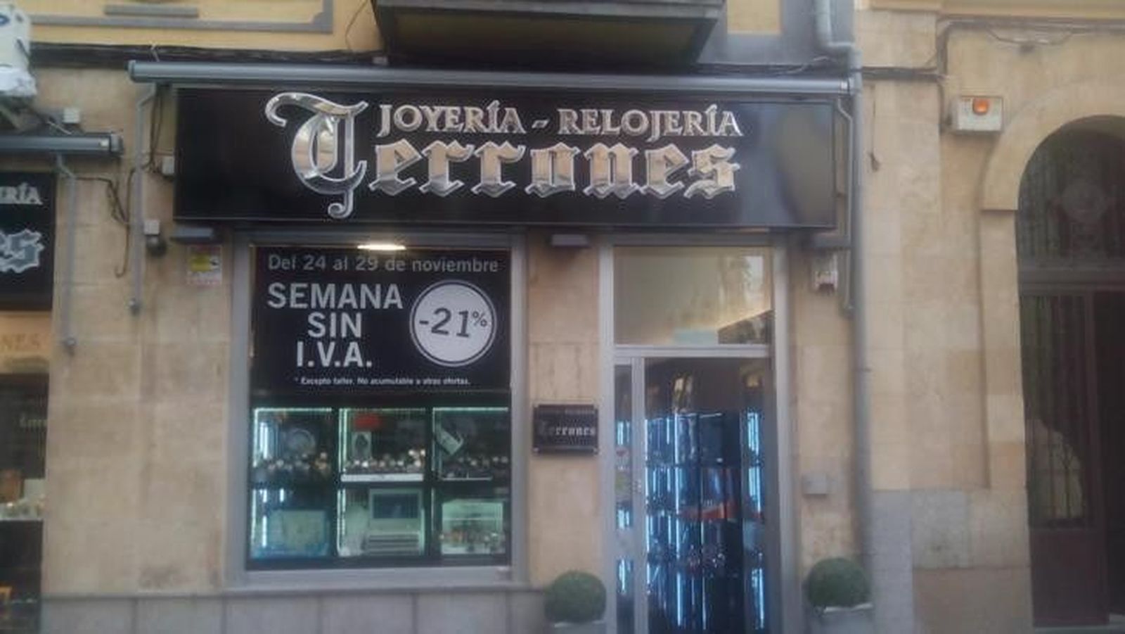 Increíbles descuentos en la semana sin IVA de Joyería Terrones