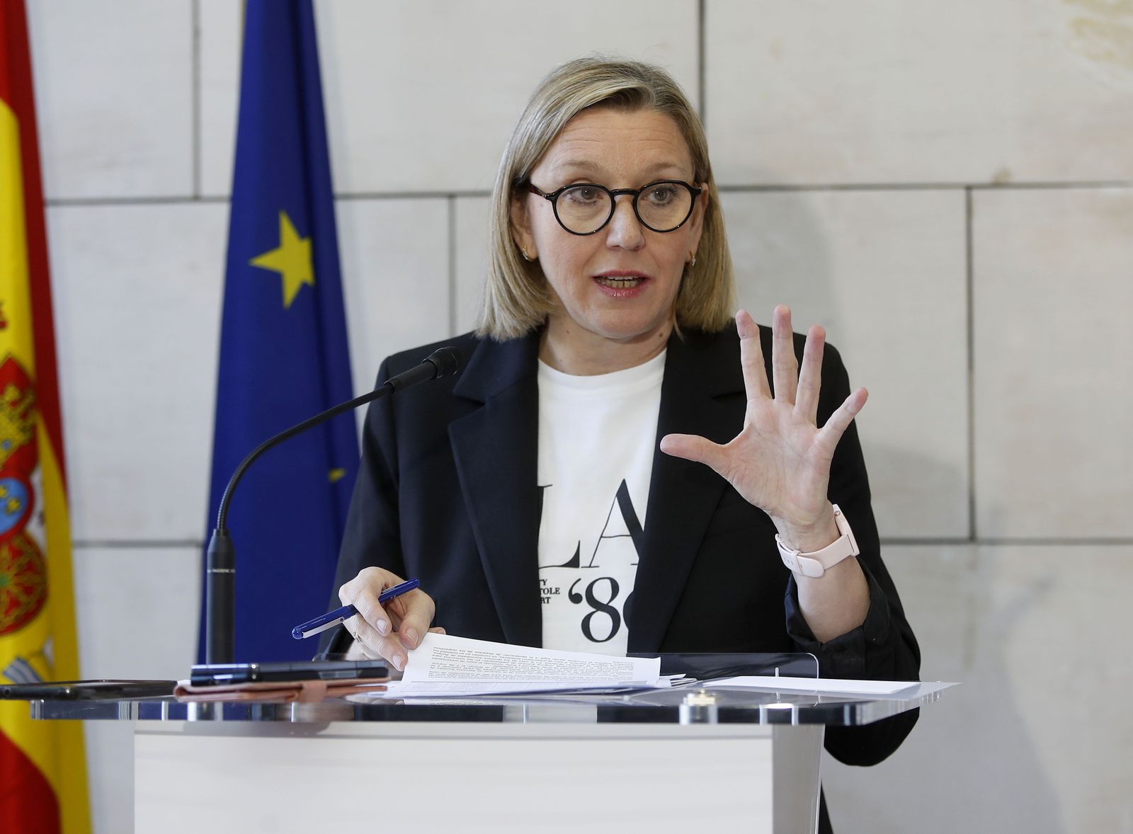 Imagen de archivo: Isabel Blanco, consejera de Familia e Igualdad de Oportunidades