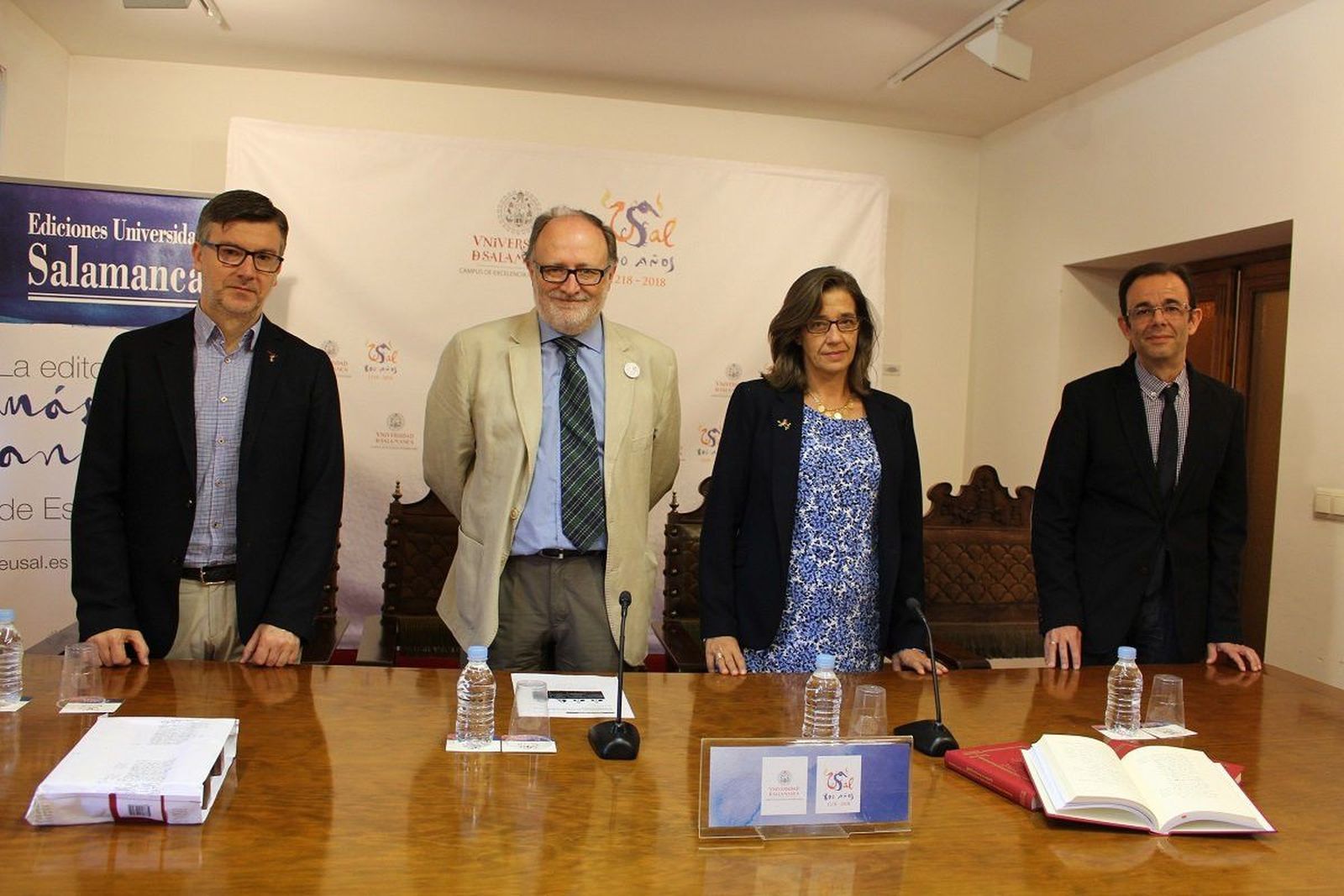 La USAL presenta un libro sobre un estudio introductorio de la universidad en el siglo XVIII