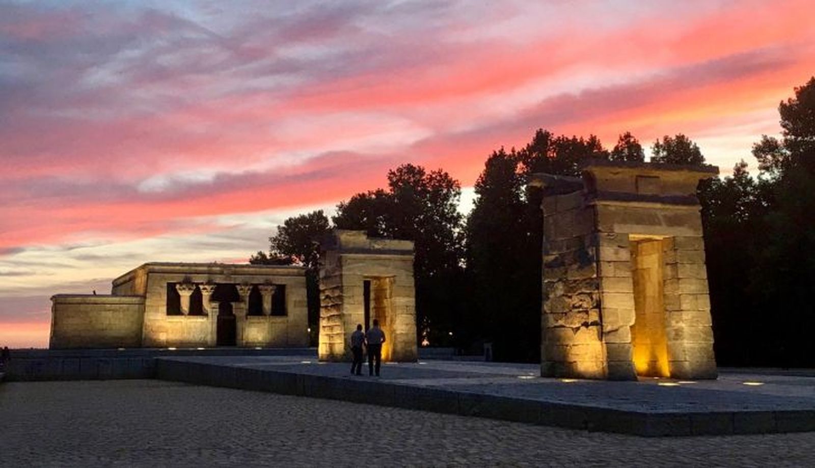 Templo de Debod, Madrid. Foto: Patricia Hernández