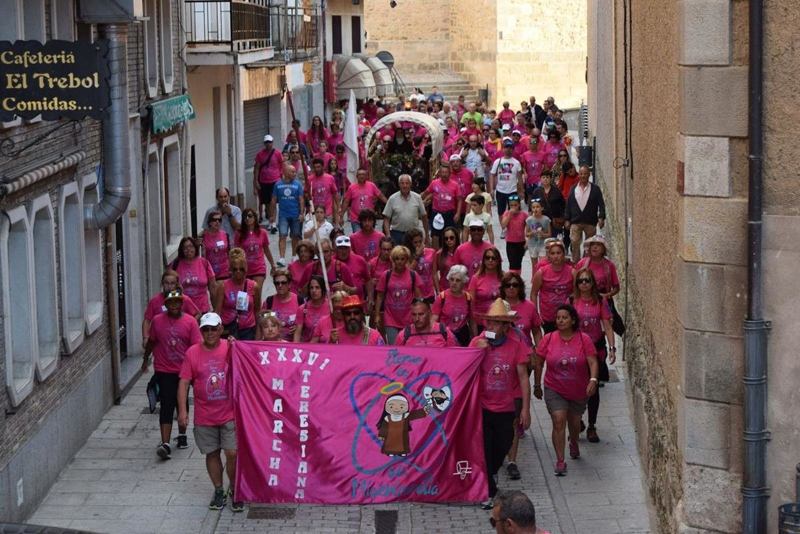 Una nueva edición de la Marcha Teresiana arranca este domingo en Medina del Campo