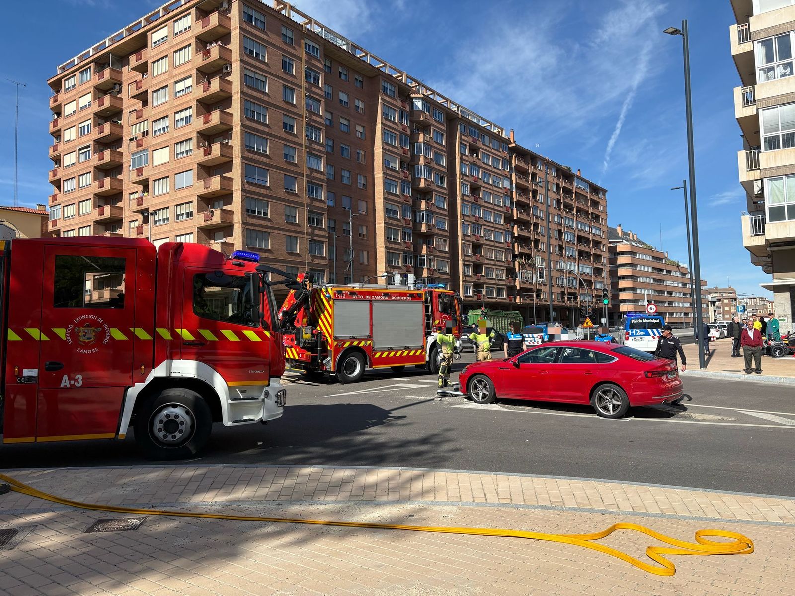 Accidente en las Tres Cruces