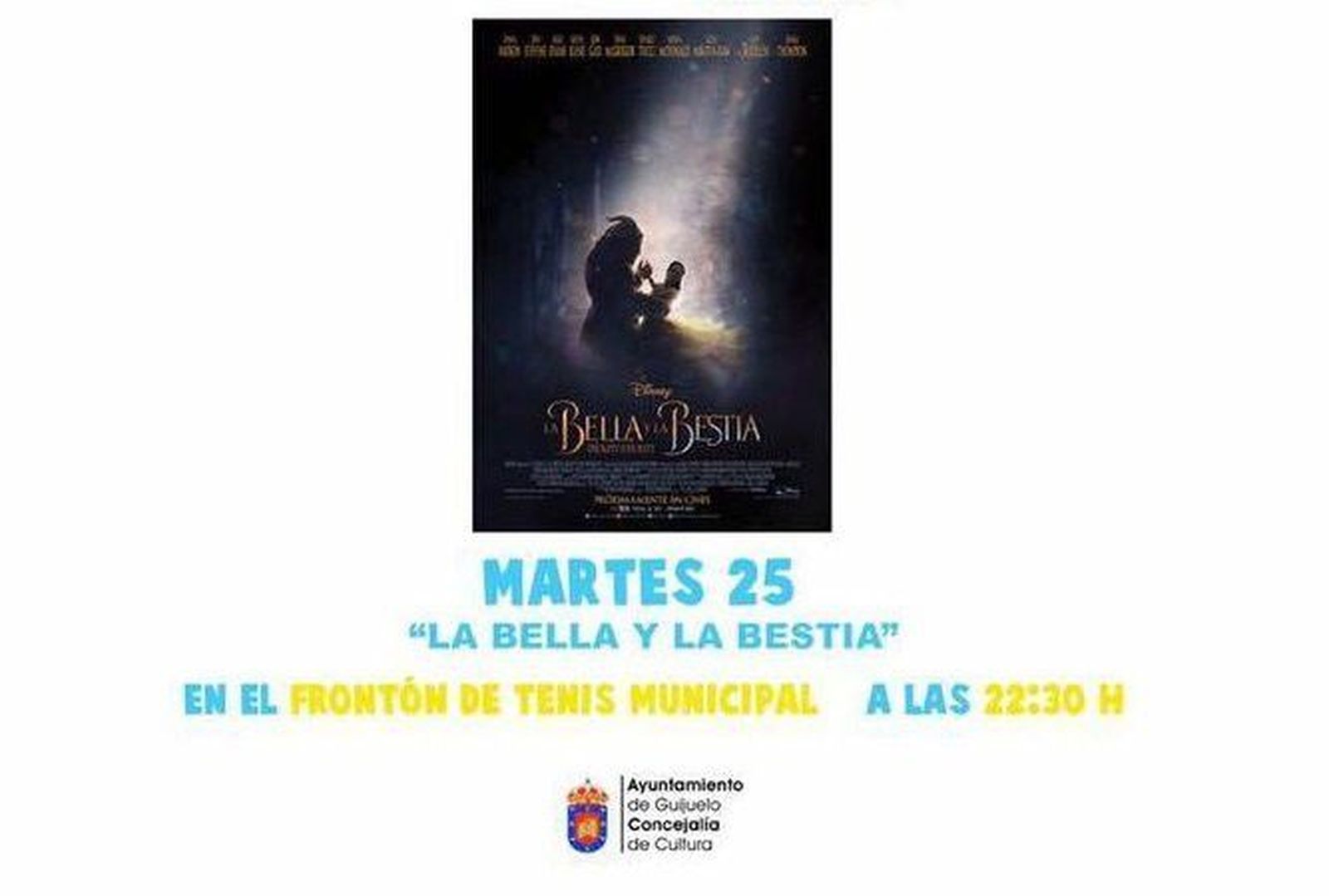 ‘La Bella y la Bestia’ pondrá fin al ciclo ‘Cine bajo las estrellas’